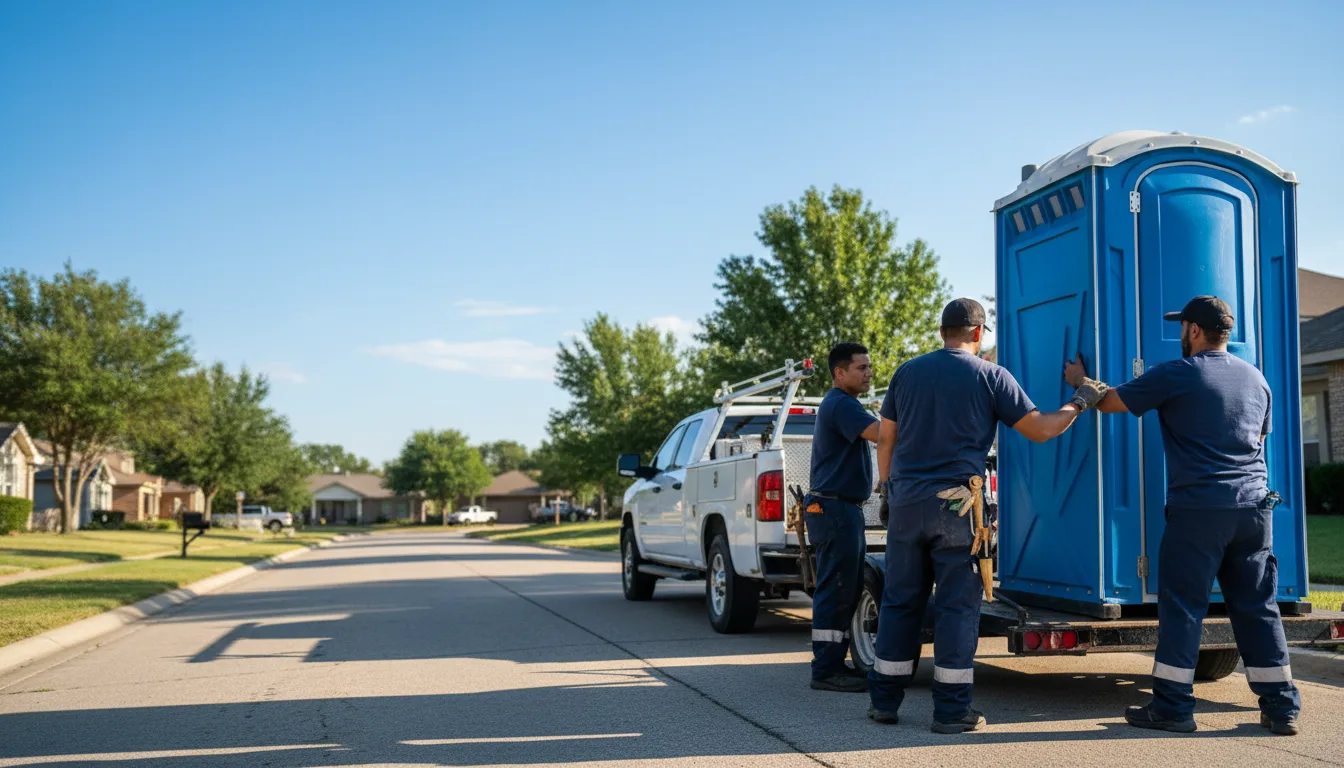 Portable Toilet Rental in D Hanis, TX near me